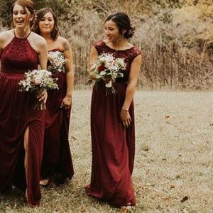 Davids bridal wine dress